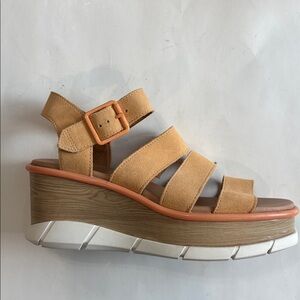 Sorel Women's Joanie III Ankle Strap Wedge Sandal Size 8.5